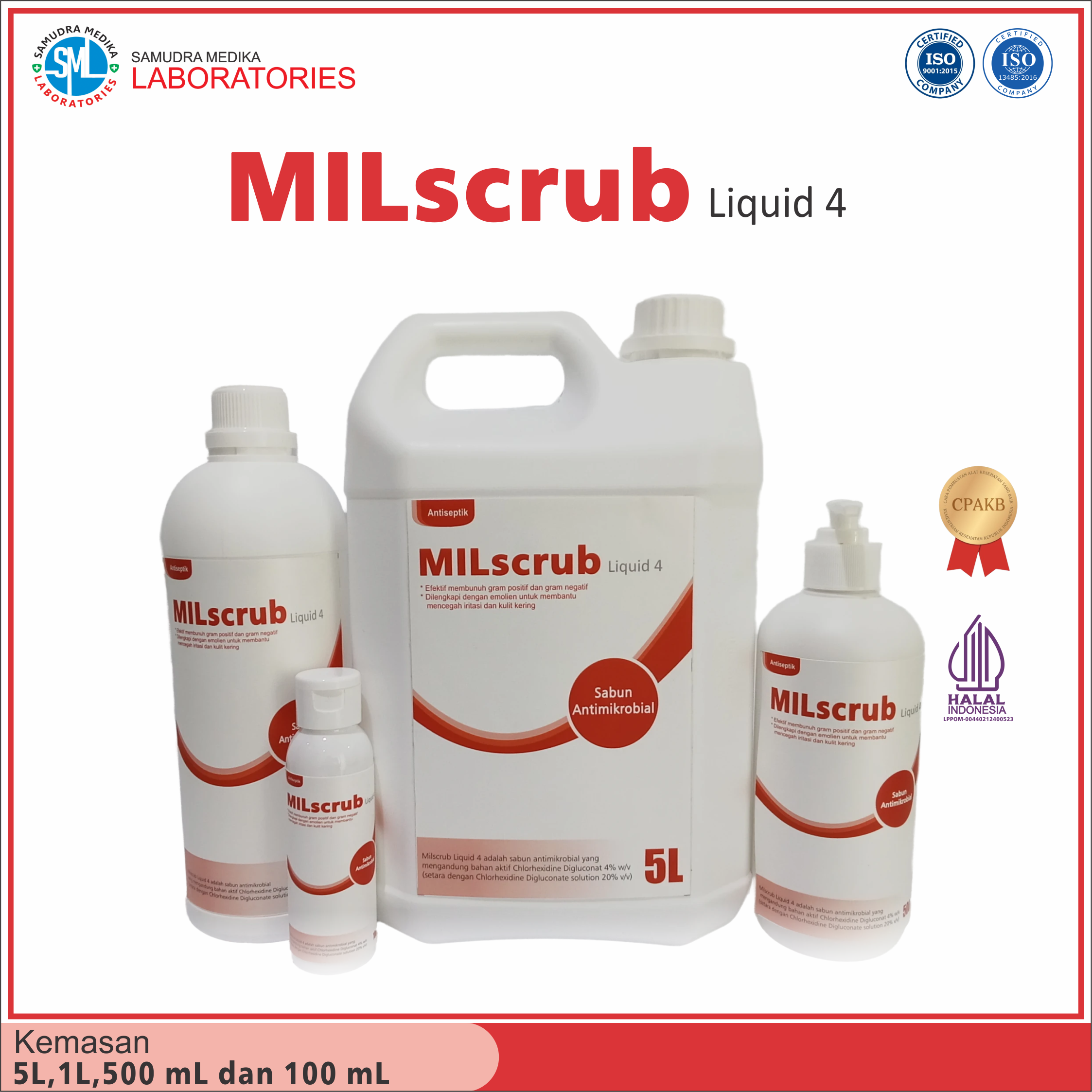 Milscrub Liquid 4